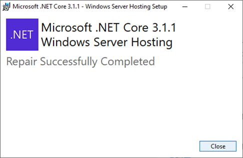 iah troubleshoot dotnet complete