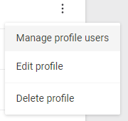 iah user profile modify