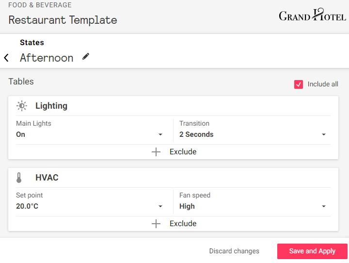 iah config scheduling states edit